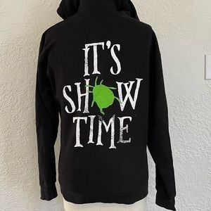 SOLD black Show Time official merch sweatshirt from Beetlejuice the Musical
